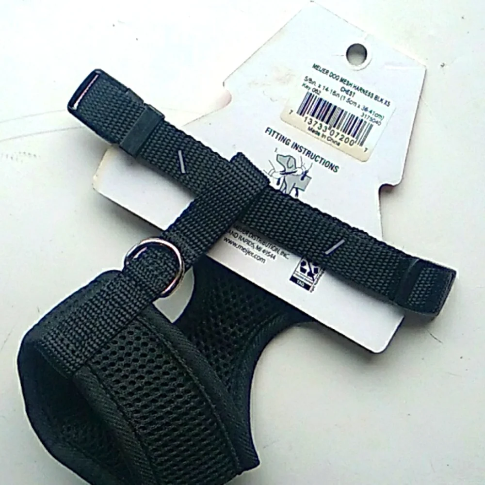 Dog mesh harness small